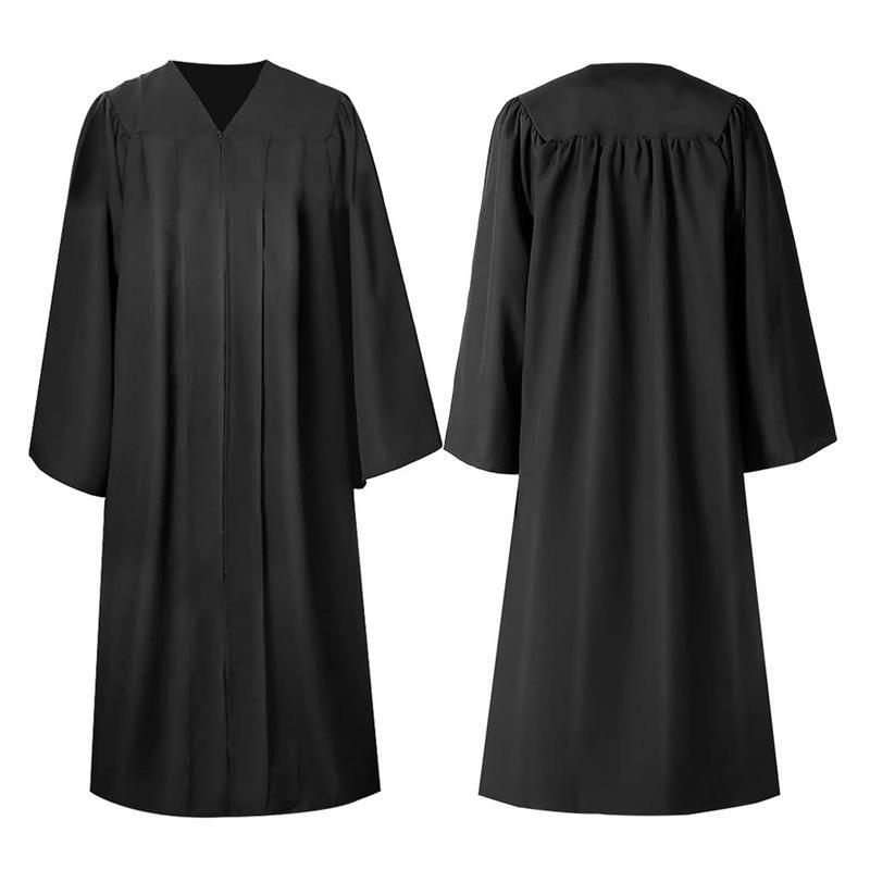 Suknia i czapka z daszkiem 2024 z frędzlami Czapka akademicka i suknia unisex 2024 Ceremonia ukończenia szkoły średniej