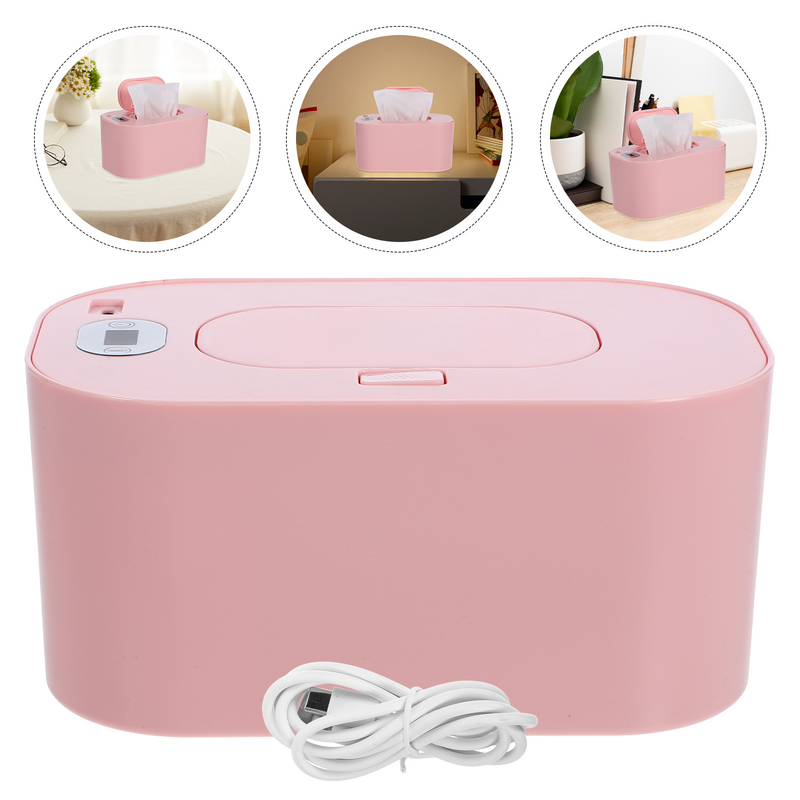 Calentador eléctrico de tejido húmedo para bebé, máquina de calefacción portátil para servilletas, toallitas, 1 unidad