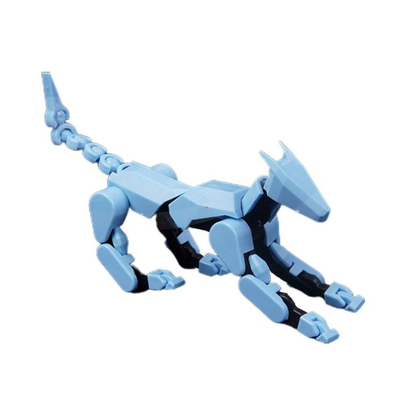 Meerdelige Beweegbare Shapeshift Robot 3d Geprinte Mannequin Geluk 13 Karakter Met Gezamenlijke Hondenfiguren Speelgoed Stress Relief Geschenk