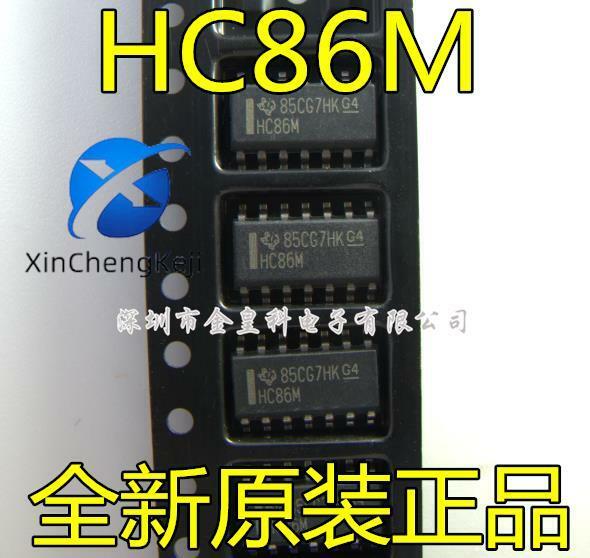 30 szt. Oryginalne nowe CD74HC86M CD74HC86M96 SOP14 jedwabny monitor HC86M logiczne