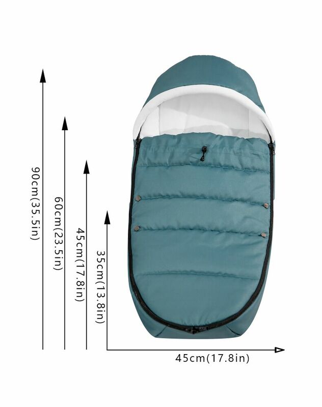 ถุงนอนสำหรับรถเข็นเด็กอเนกประสงค์สำหรับ YOYO2ถุงนอนถุงนอนแบบมีที่วางเท้าสำหรับเด็กในฤดูหนาวอุปกรณ์เสริมรถเข็นเด็ก BEE5 Cybex