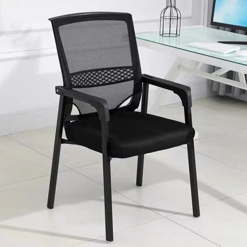 긴 앉기 세션용 아치형 디자인 편안한 회의 의자, 인체 공학적 아치형 게임용 의자, 컴퓨터 의자