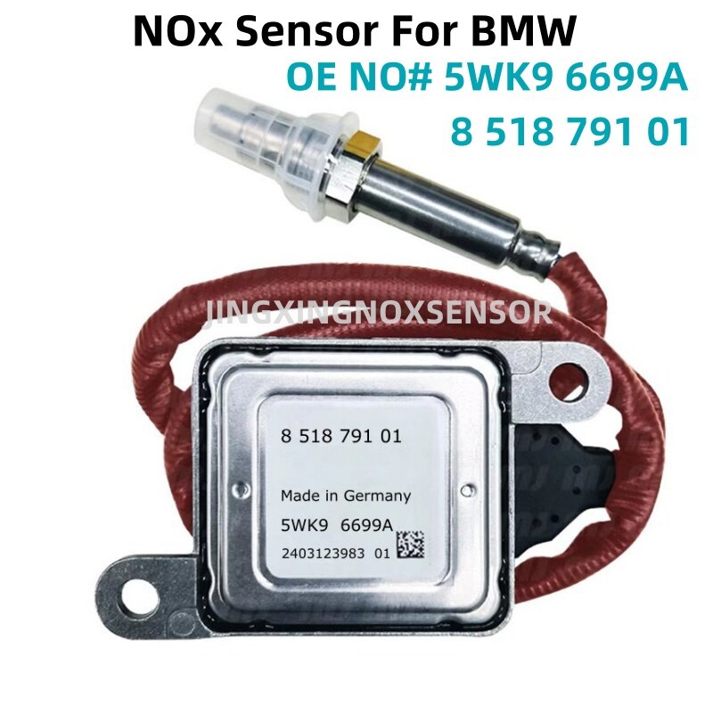 Capteur NOx d'oxyde d'azote pour BMW, série 1, 2, 3, 5, 7, X32, X53, 5WK96699A, 5WK9, 6699A, 8, 851879101, 518, 01, 791