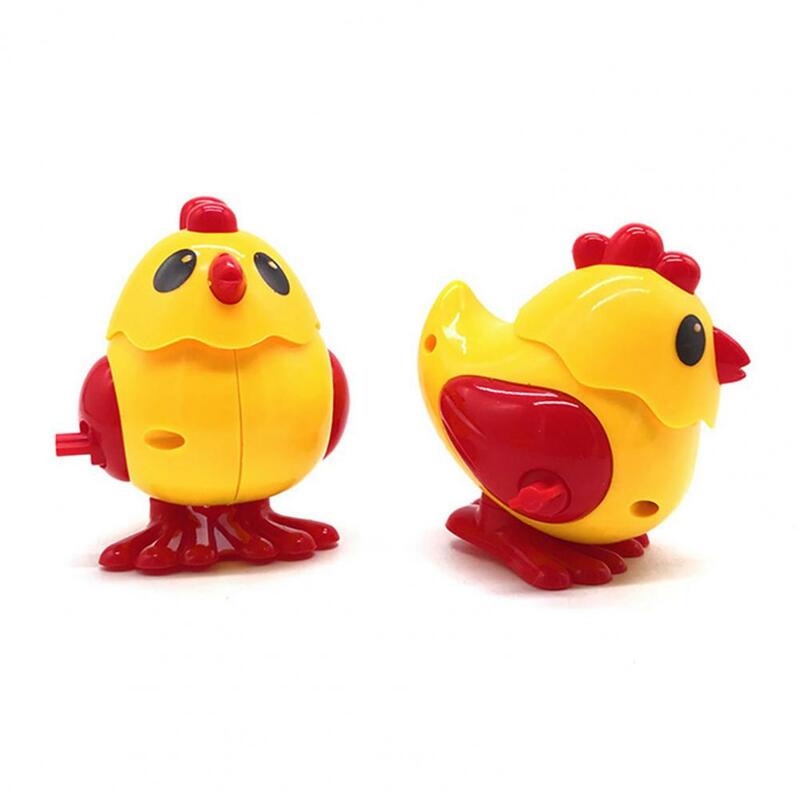 Easy to Carry Wind-up Toy Adorable Chick Shape Wind-up Toy for Kids Clockwork Toy Gift for Children Simple Operation for Infants