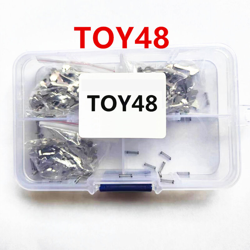 Oblea de bloqueo de llave de coche, placa de lengüeta para Toyota Camry, Kits de accesorios de reparación N01 NO2 NO3 cada uno, 150 Uds./lote, TOY48