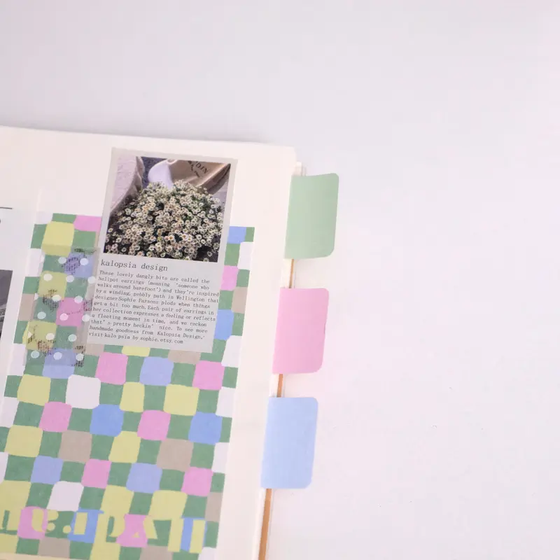 Autocollants colorés de style coréen, notes autocollantes, index de carte photo K-pop, autocollants mignons, bricolage, 30 pièces, 60 pièces, 120 pièces