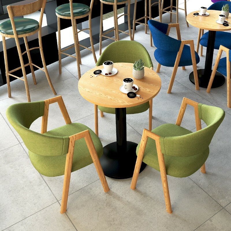 ชุดโต๊ะกาแฟไม้เนื้อแข็งจากนักออกแบบชุดโต๊ะกาแฟข้างครอบครัวแบบนอร์ดิกเฟอร์นิเจอร์ทันสมัย