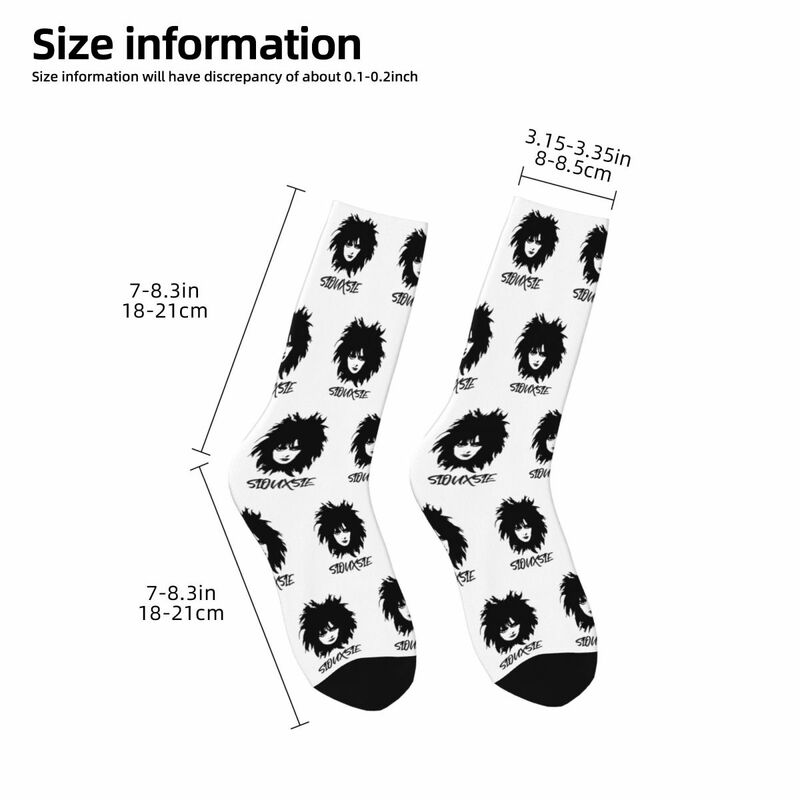 SIOUXSIE Rock Music Socks Men Women Polyester Siouxsie And The Banshees Socks Spring Summer Autumn Winter Middle Tube Socks Gift