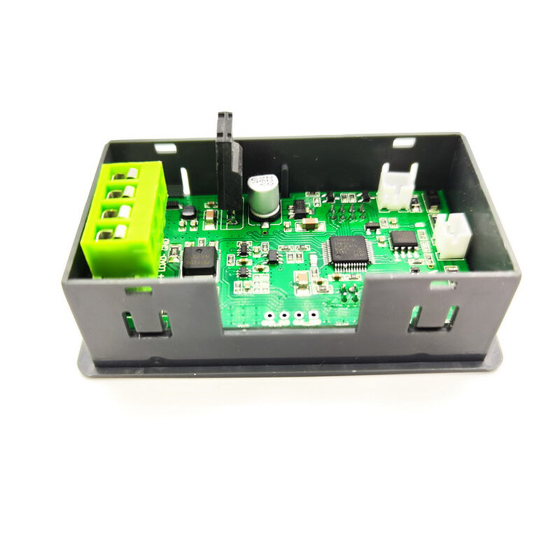 Microamp DC layar warna digital voltase presisi tinggi dan pengukur arus RS485 mendukung modul output alarm MODBUS