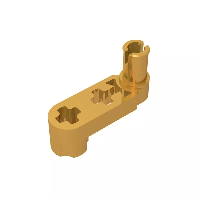 Gobricks GDS-966 technische, Liftarm, modifizierte Kurbel/Pin 1x3-Achs löcher kompatibel mit Lego 33299 DIY Bildungs blöcke