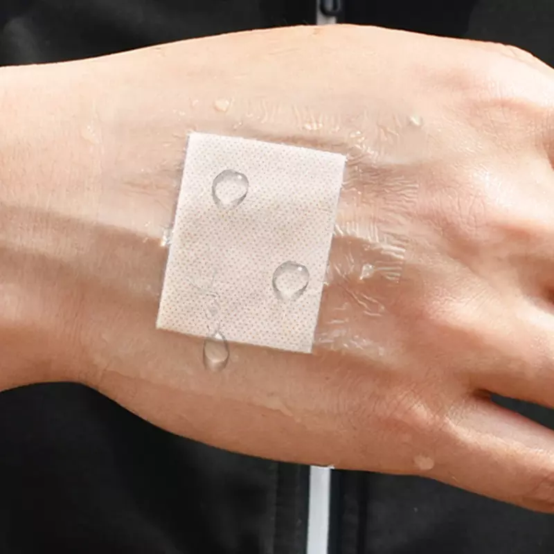 Cinta adhesiva médica para vendaje de heridas, 30 piezas, antialérgico, impermeable, transparente