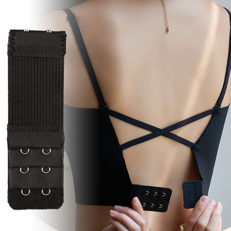 Rallonge de soutien-gorge élastique pour femme, 1 crochet, sangle d'extension, clip extensible, ceinture réglable, intimes