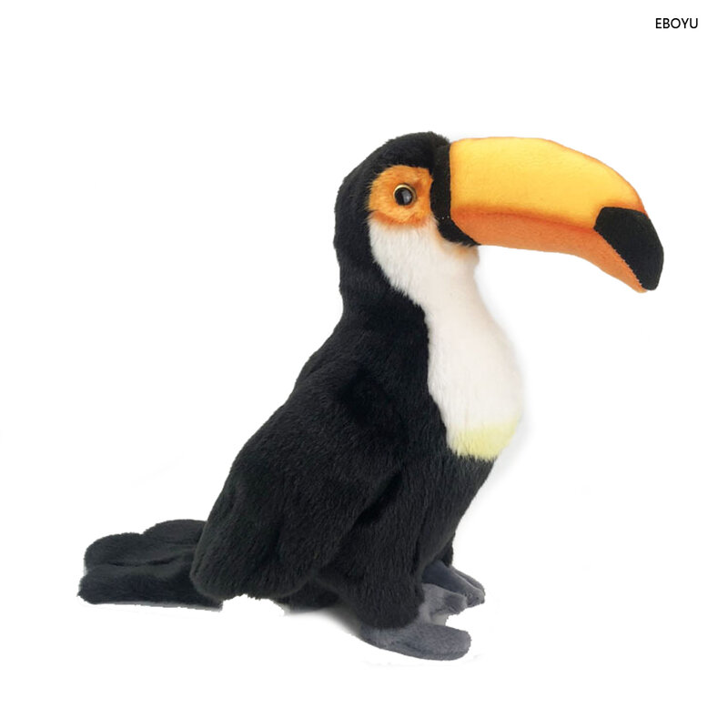 EBOYU 30cm Toucan Plush Toy Adorable Toucan Stuffed Animal Toy Soft Toucan Plush Home Decorations Gift Toys for Kids