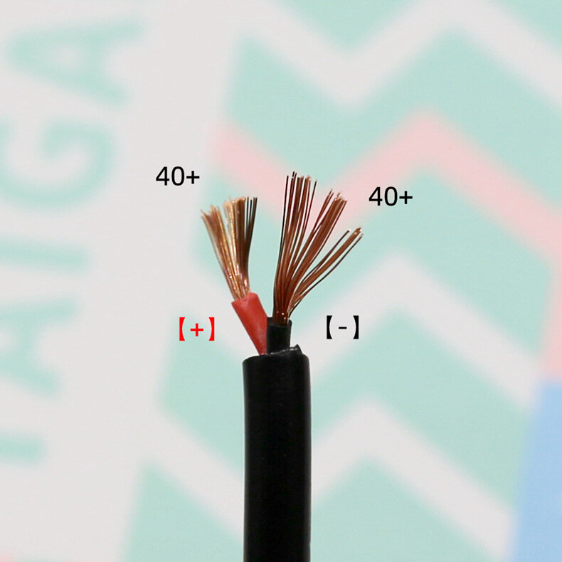 18awg 5.5x2.1mm 1m ao adaptador de alimentação do cabo 2f dc estender o fio de cobre do cabo 0.75mm 12 12v 120w max 30cm