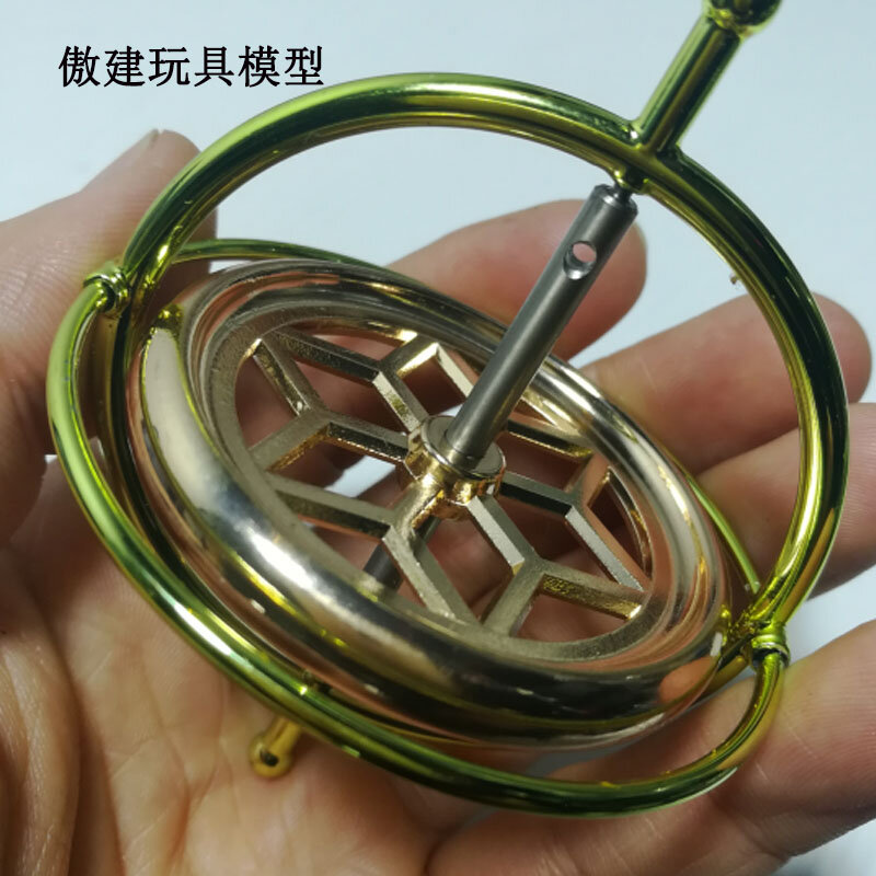 Fisica Anti gravità insegnamento classico equilibrio macchina giocattolo regalo giroscopio classico in metallo