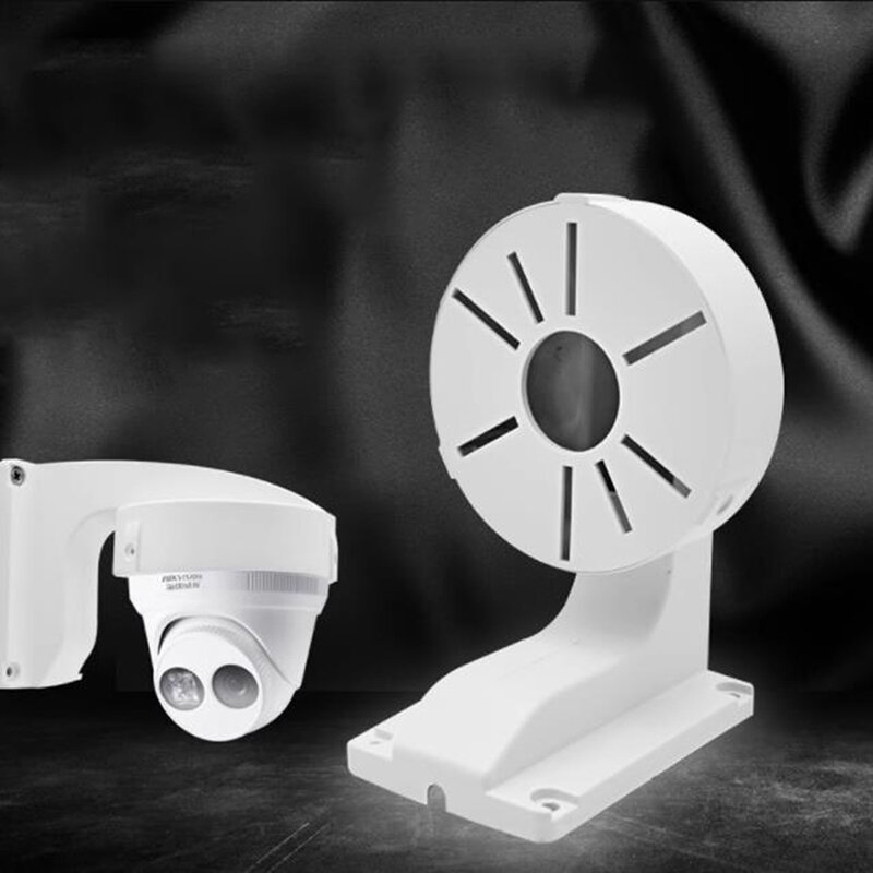 Home Office Dome Camera Bracket Surveillance CCTV Accessories Plastic L Type Durable Security Wall Mount Indoor Outdoor