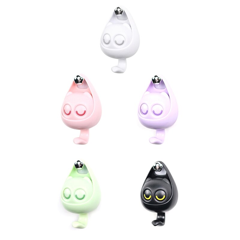 5Pcs Adhesive Coat Hooks For Hanging Key, Bag, Hat, Towel, Backpacks, Cute Cats Adhesive Hooks For Wall Easy To Use