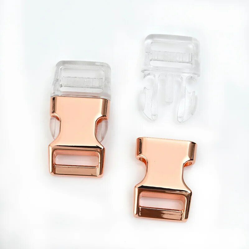 2024-H148 Zinc alloy buckle luggage accessories metal buckle safety buckle translucent buckle