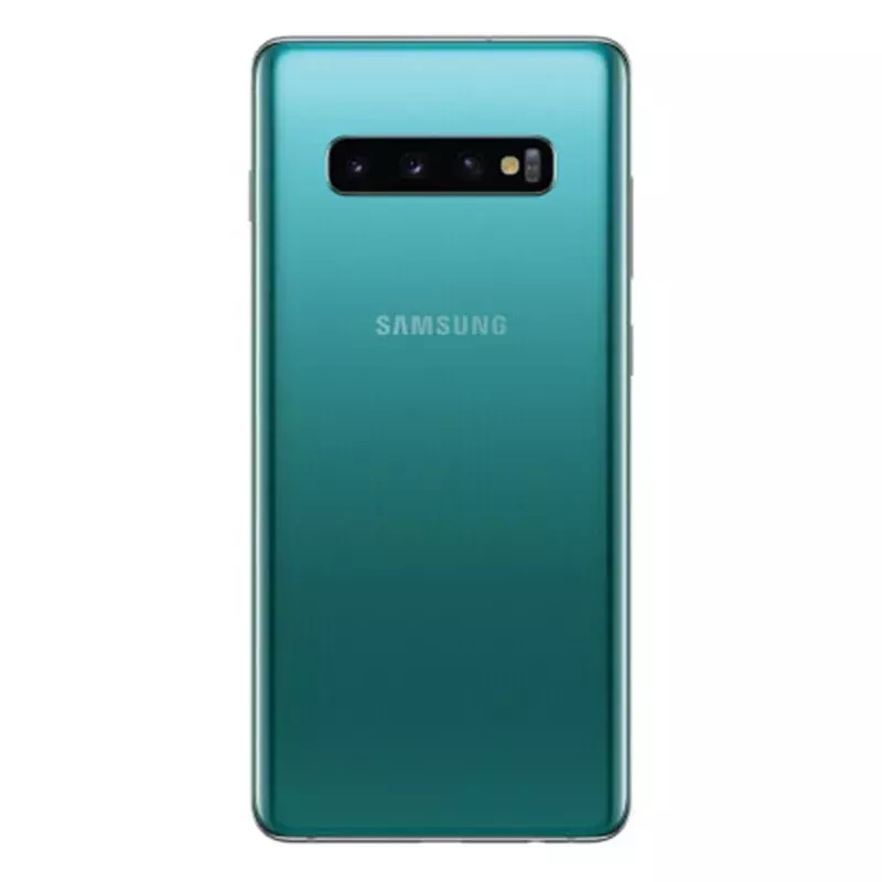 Samsung Galaxy S10 + S10 Plus G975F 8GB RAM 128/512GB ROM การ์ดเดี่ยวแปดคอร์6.4 "NFC โทรศัพท์มือถือ Exynos