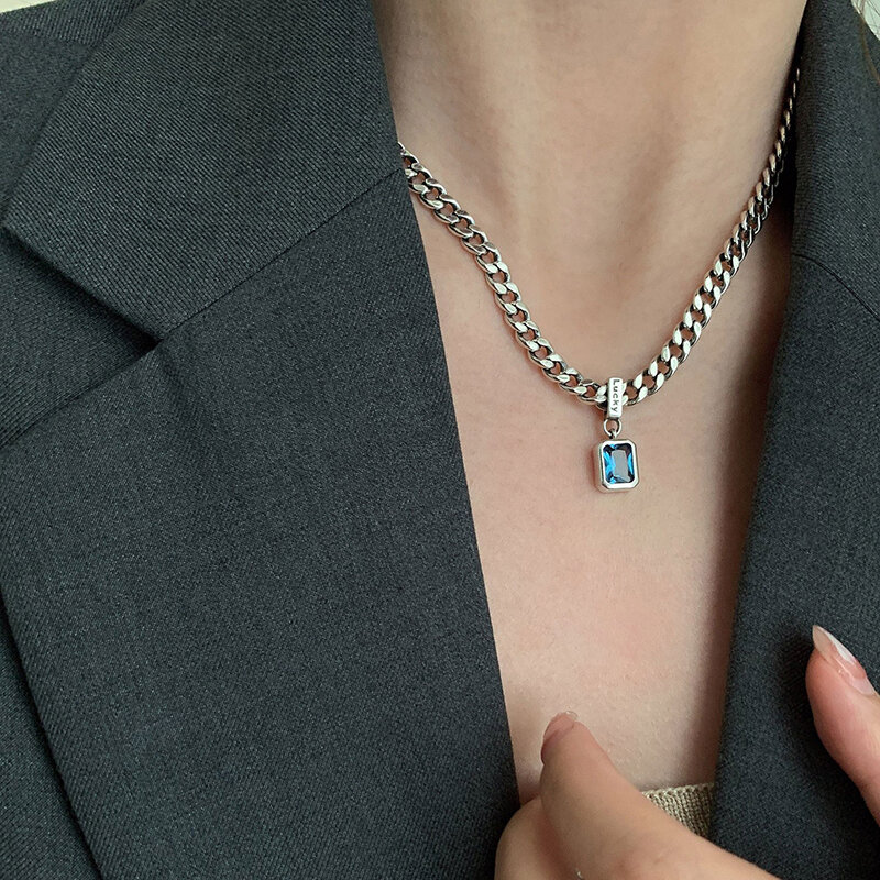 Neue 925 Sterling Silber Herz Halskette Charming Pfirsich Herz-Förmigen Anhänger Vielseitig Party geschenk Edlen Schmuck Für Frauen