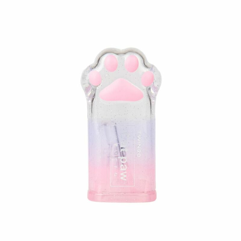 Creative Cat Claw Pencil Sharpener Gradient Color Cute School Supplies Portable Lovely Stationery Supplies Student Stationery