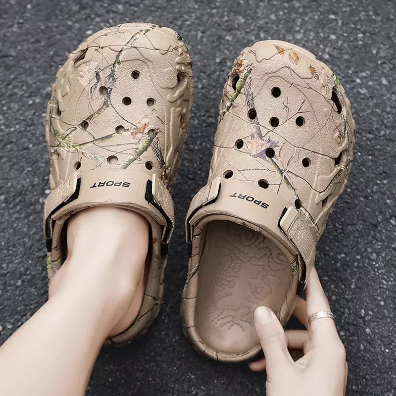 Sandalias antideslizantes para hombre, zapatos de verano, resistentes al desgaste, cómodas, de alta calidad, para playa y exteriores, novedad