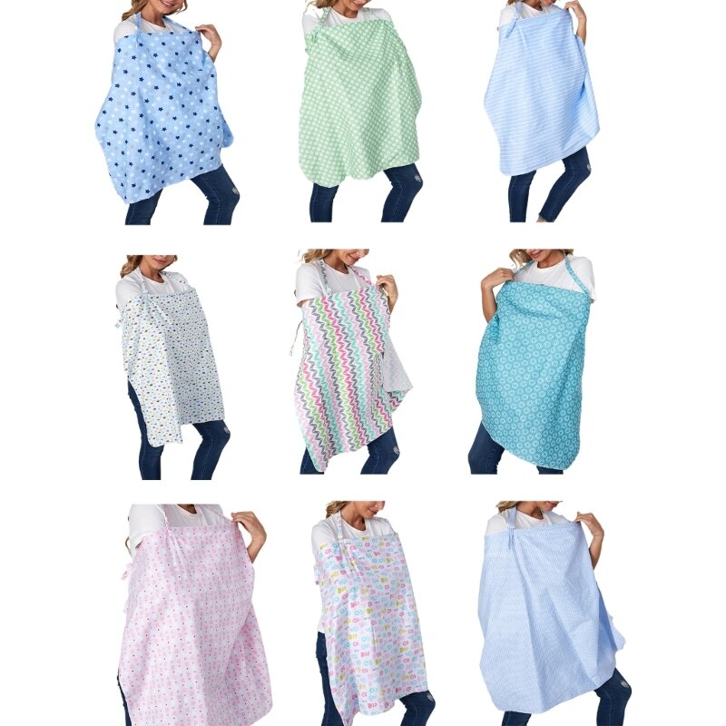 Удобный фартук для беременных, легкая шаль для кормления, стильный и удобный чехол для кормления, хлопковый фартук для грудного