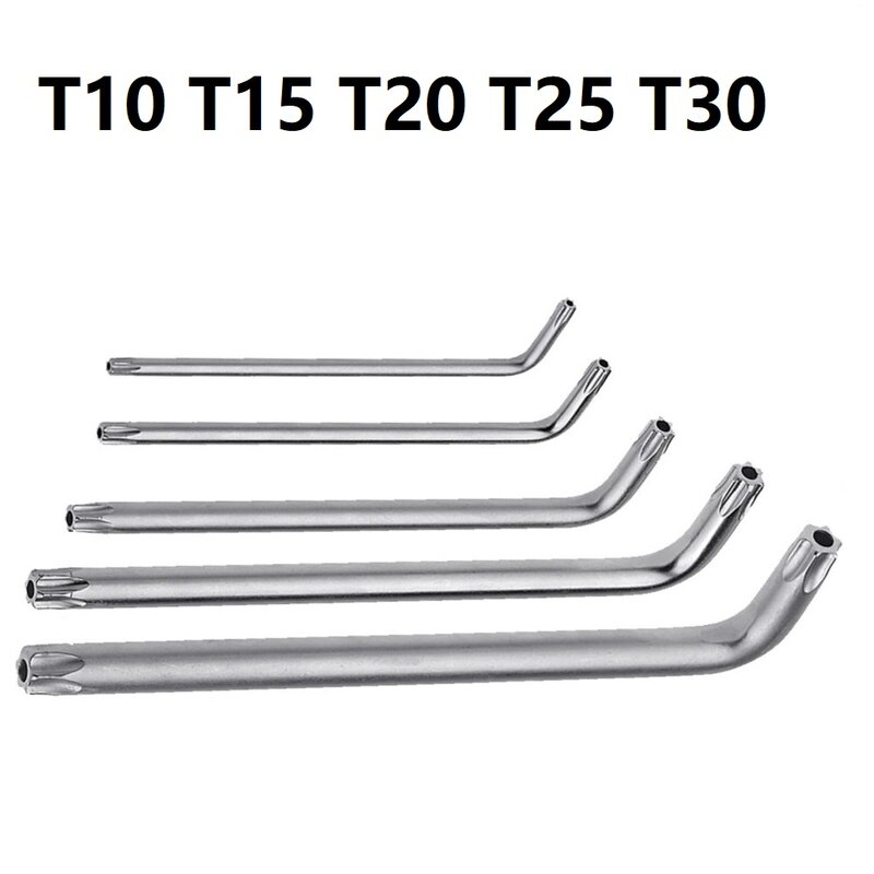 5 sztuk wkrętak Torx s T30 T20 T25 T10 T15 Double-End 2-drożny klucz wkrętak Torx klucz narzędzie ręczne