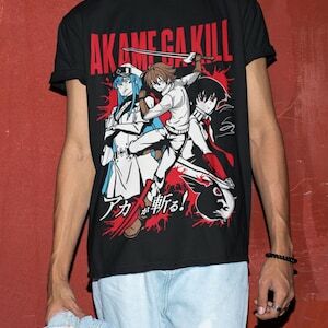 Unisex Akame Ga Kill Esdeath Anime T-Shirt, Manga Shirt