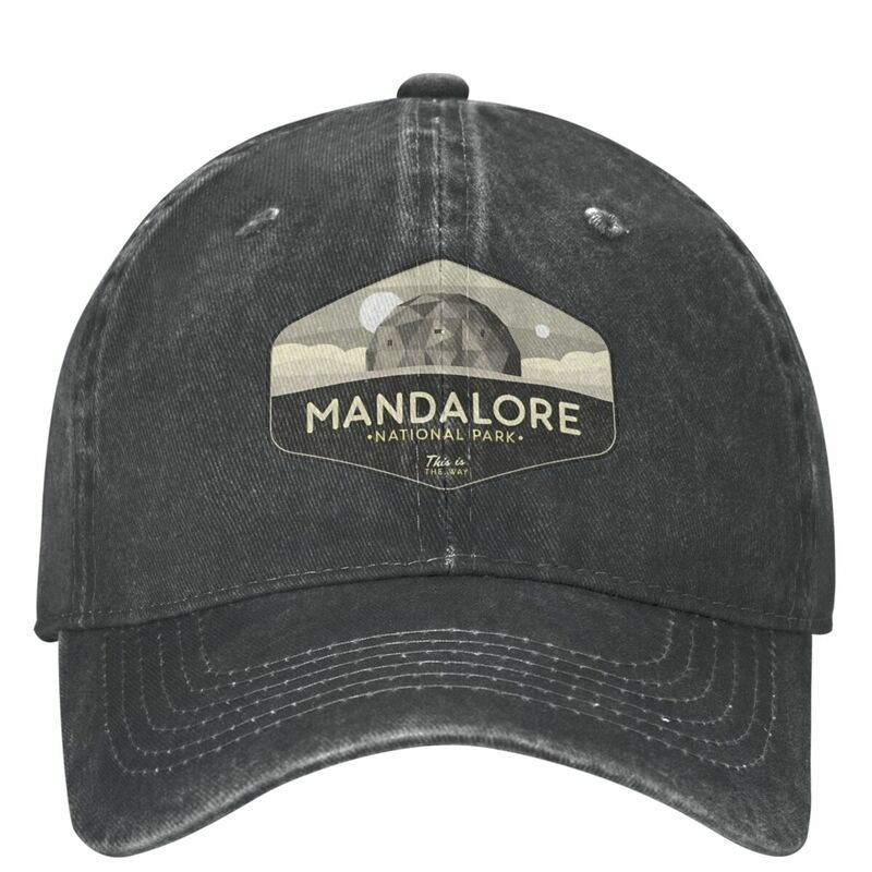 Mandalore National Park This Is The Way Baseball Caps Merchandise Vintage Distressed Washed Dad Hat All Seasons Travel Caps Hat