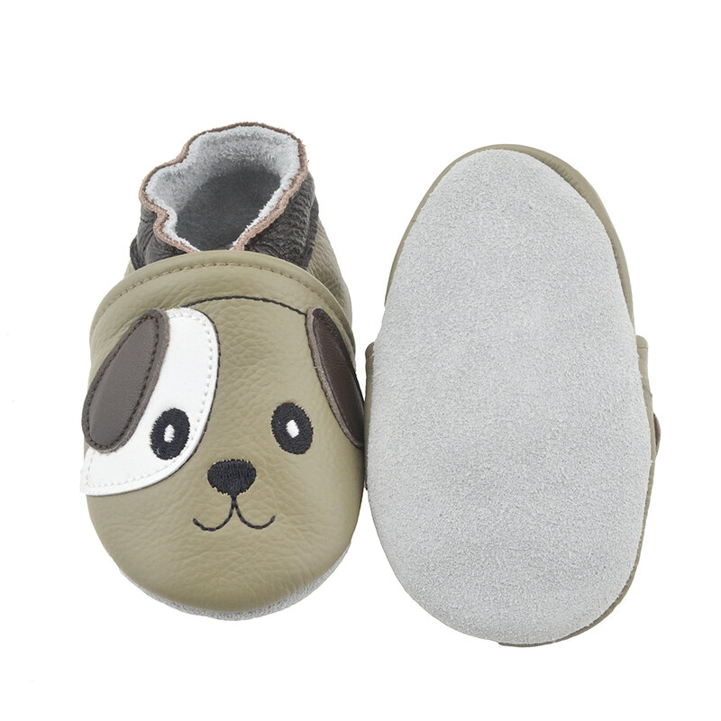 Zapatos de cuero de cocodrilo para bebé, mocasines de animales para niños pequeños, zapatos bonitos para bebé, zapatillas antideslizantes suaves