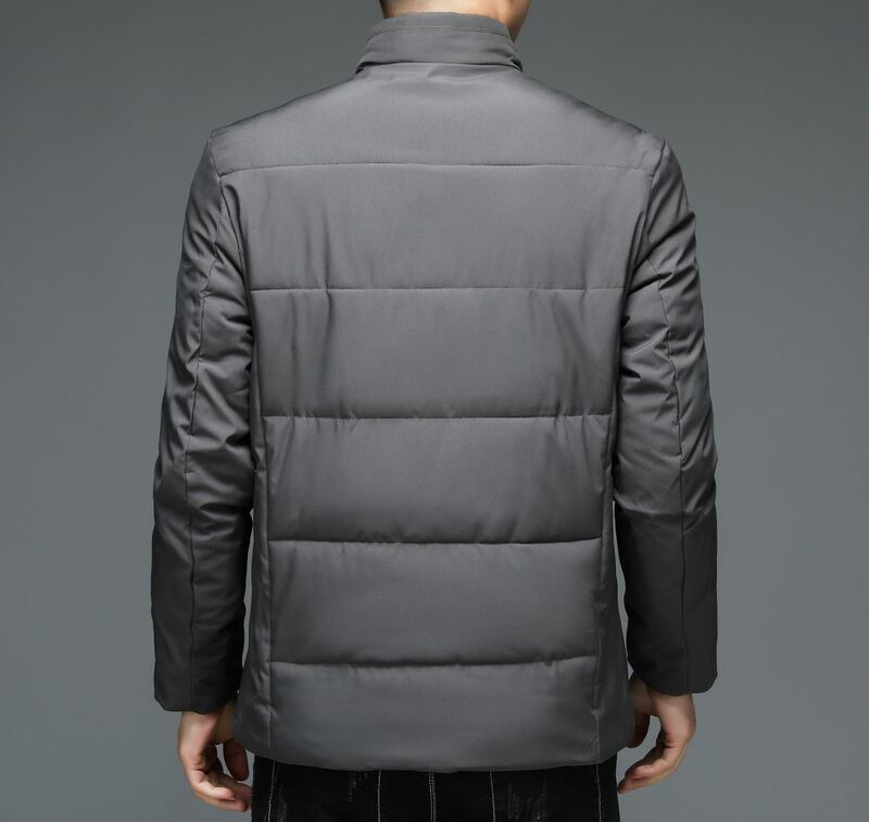 COODRONY marki w jednolitym kolorze Zippe Versatiler zimowa męska gruba ciepła wiatroszczelna kurtka bawełniana z kołnierzem kurtka wiatroszczelna D0005