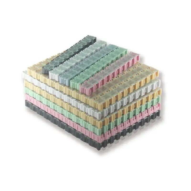 Smd Smt Ic Component Opbergdoos Container Transparant Onderdelen Patch Doos Weerstand Chip Case Multi-purpose Plastic Organizer