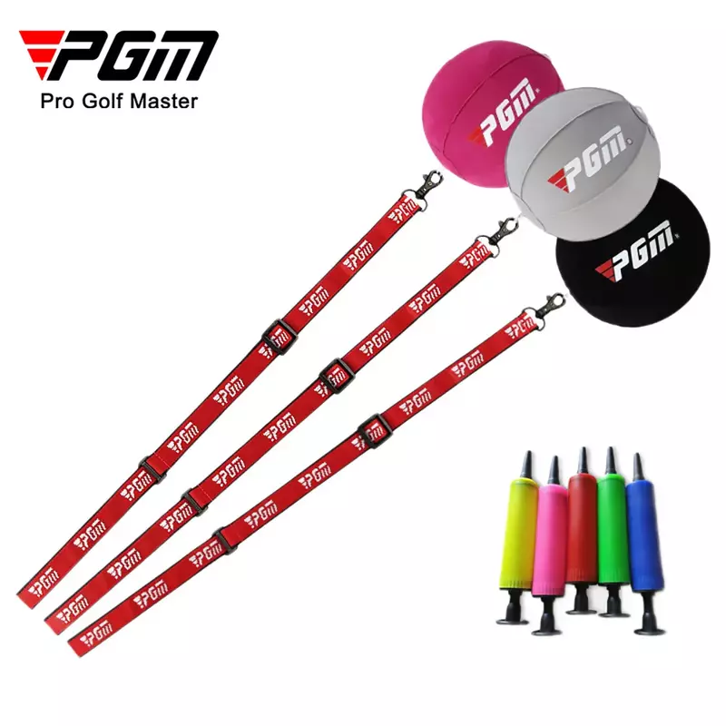 PGM Golf Swing Trainer Bola PVC Ajustável Inflável Bola Fixa Braço Postura Corrector Putter Prática Auxiliar Golf Accessorie