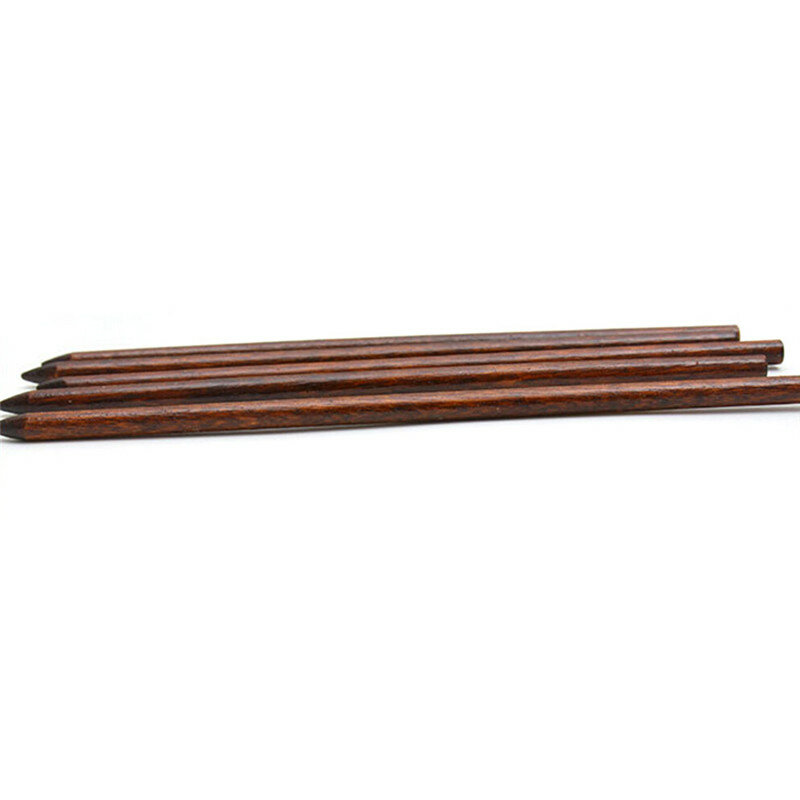 10 PCS Ancient Style Wooden Hairpin Traditional Carved Ebony Wooden Hair Pin Stick Original Retro Women Lady
