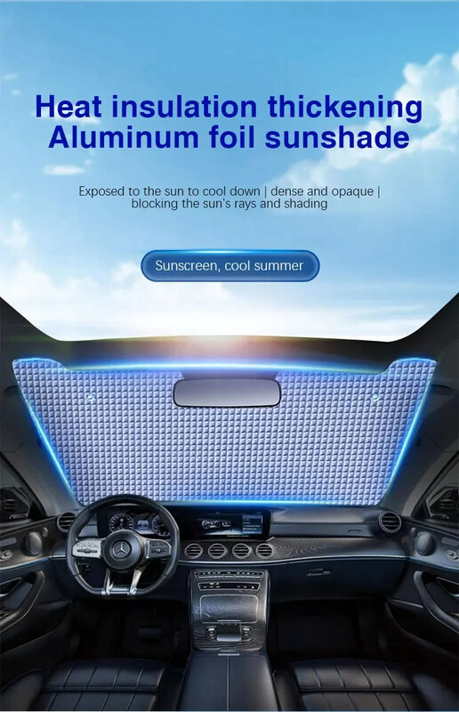 Car Sunshade Cover para Volvo XC90 2003 ~ 2014, Sunproof Shades, Sun Visor, Janela Cobertura, Summer Sunshades, Auto Acessórios