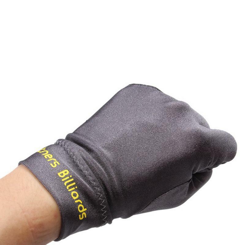 1 шт., дышащие перчатки для бильярда, с тремя пальцами