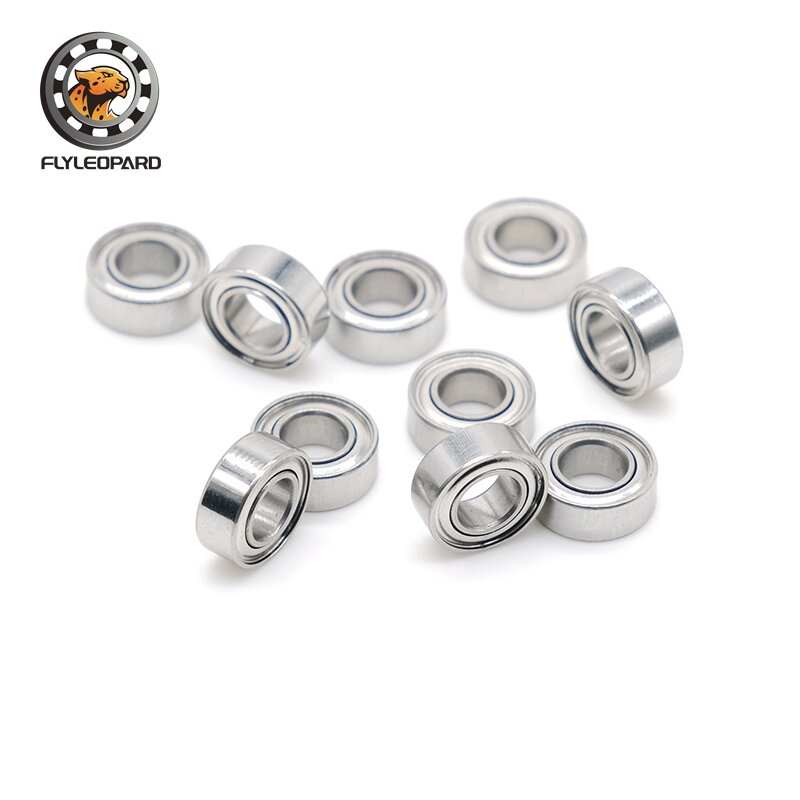 MR85ZZ-Rodamientos de bolas de acero en miniatura, ABEC-7, 10 piezas, 5x8x2,5mm, L-850ZZ