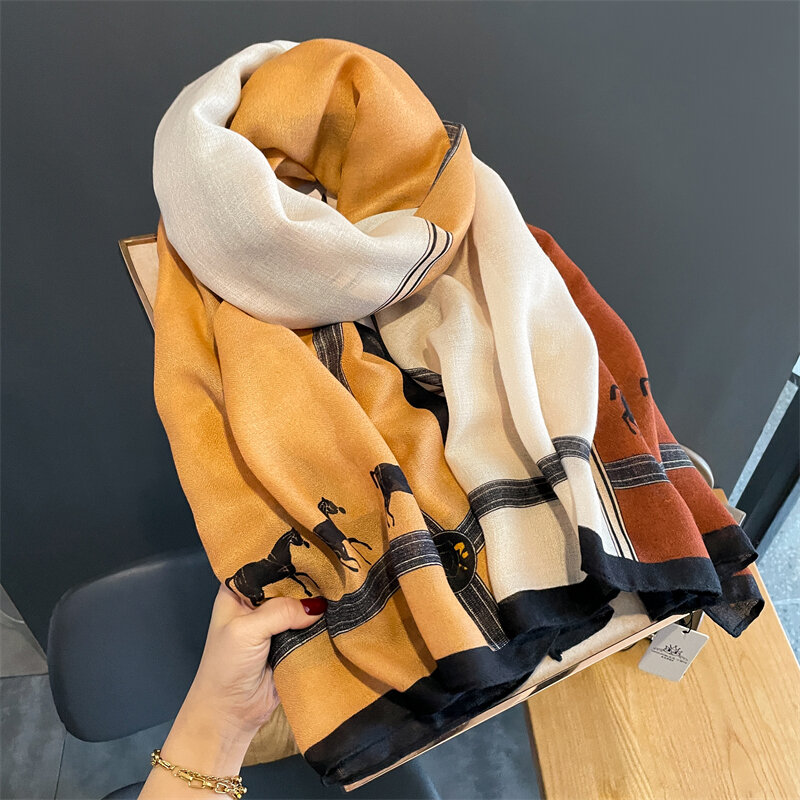 2023 Mode Paisley abstrakte Blumen Quaste Viskose Schal Schal Dame hochwertige Wickel dünne Pashmina gestohlen muslimischen Hijab 180*90cm