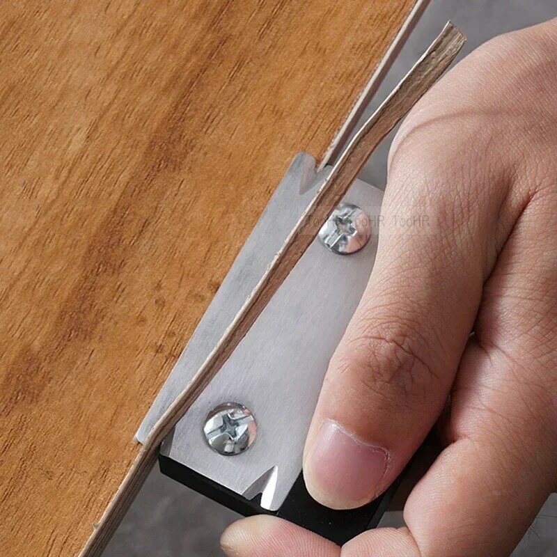 Couteau de coupe pour le travail du calcul, rabot d'angle de bord, coupe-bordure, chanfreinage du bois, filet, grattoir, planche, outil d'ébavurage