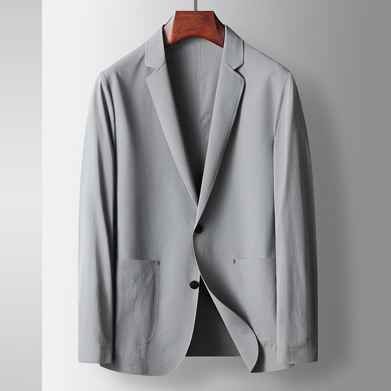6543-R- Men's Double Button Summer Business Suit Customized Slim Fit Professional Suit Customized Suit