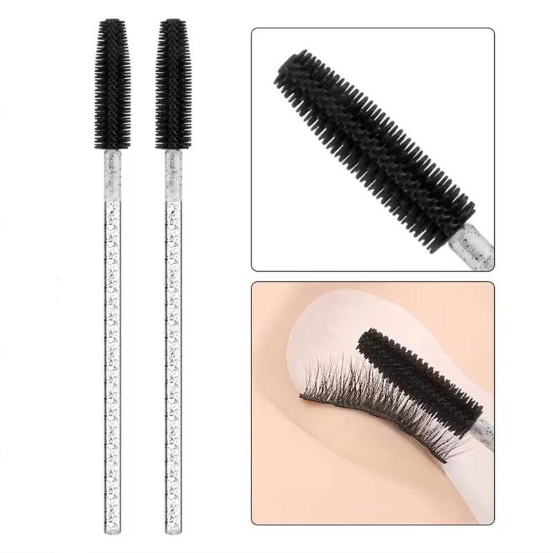 50PCS Eyelash Brush Disposable Eyelash Extension Brushes For Eye Lash Cleaning Mascara Wands Applicator Makeup Tool D9C7