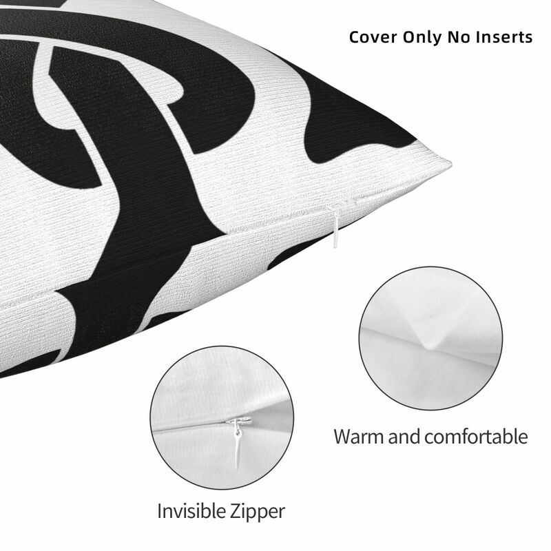 Квадратная подушка в стиле панк «Тони Монтана» для дивана