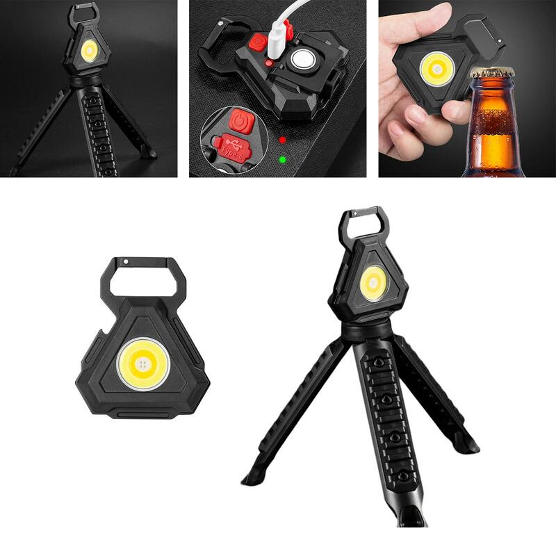 Magnetic COB Flashlight Torch 7 Light Modes Pocket Light Walking Fishing