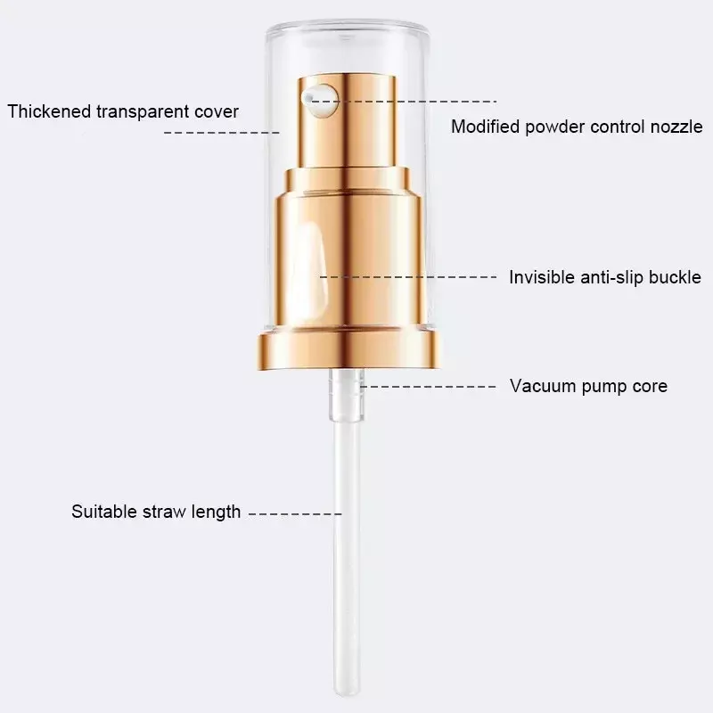 30mlMakeup Tools Fits Used dw Double Wear Foundation Original Vacuum Pump Head for Foundation Pressed Duckbill Special Pump Head