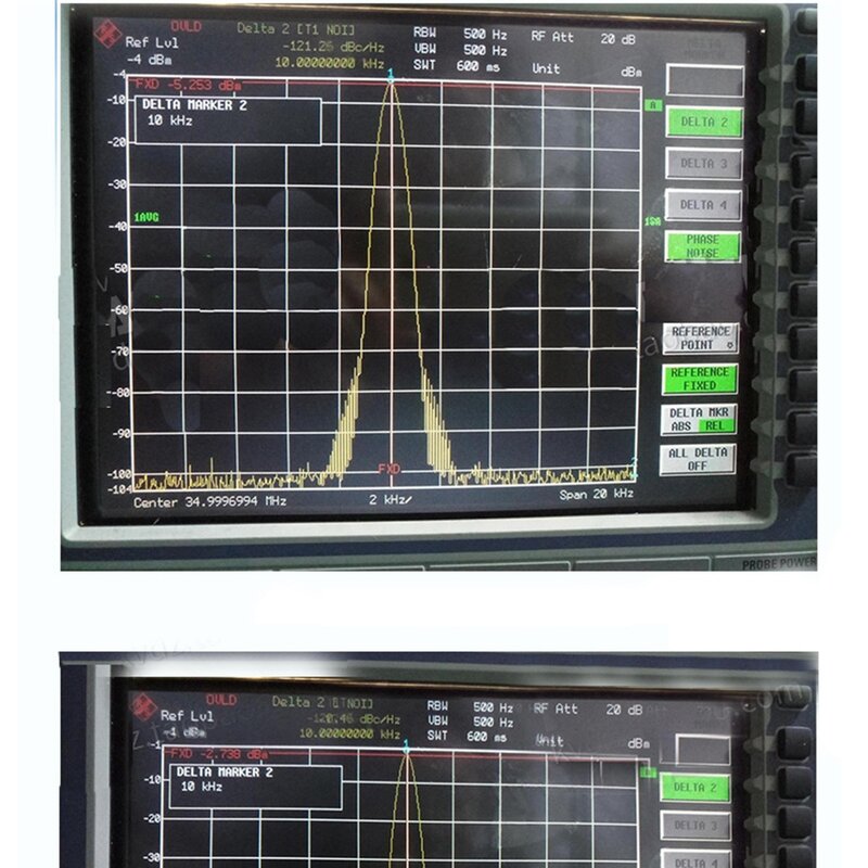 Fase Bloqueado Loop Módulo Banda Larga, Fonte de sinal RF, Sintetizador de freqüência Função Demo Board, 35M para 4.4GHz, ADF4351