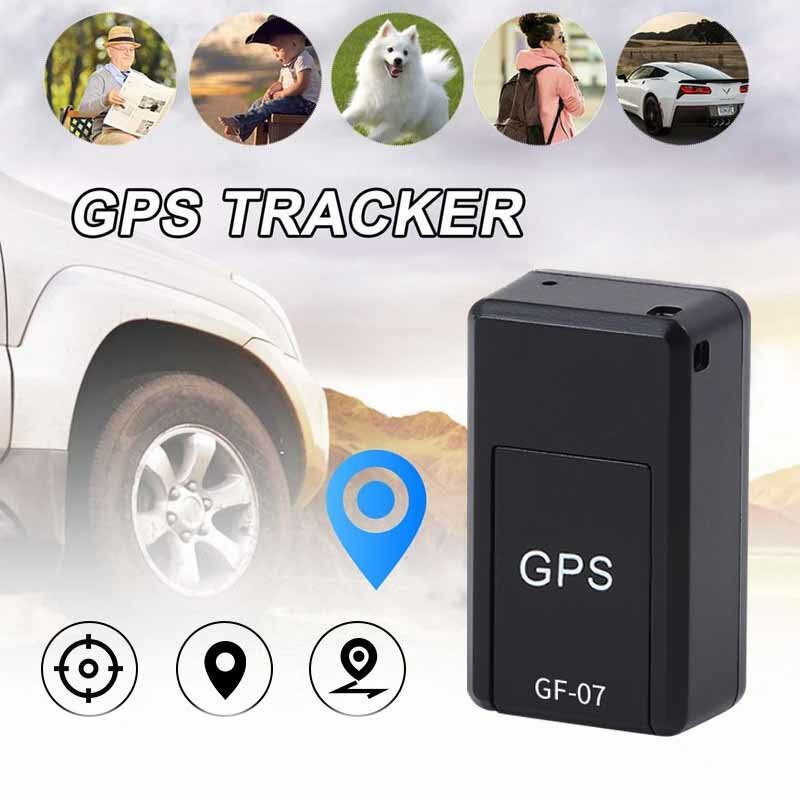 Magnetic GF07 Mini GPS dispositivo di localizzazione in tempo reale Smart Tracking Magnet adsorbimento GPS Mini Locator animali domestici auto moto Anti-perso