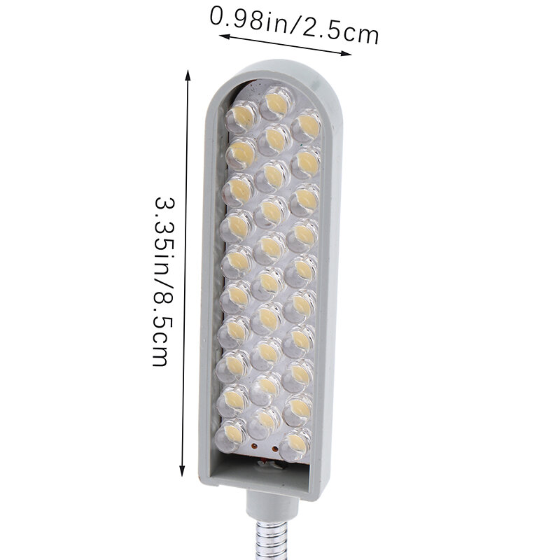 Lampu mesin jahit LED, cahaya lampu kerja fleksibel multifungsi mesin jahit 30 LED 1 buah