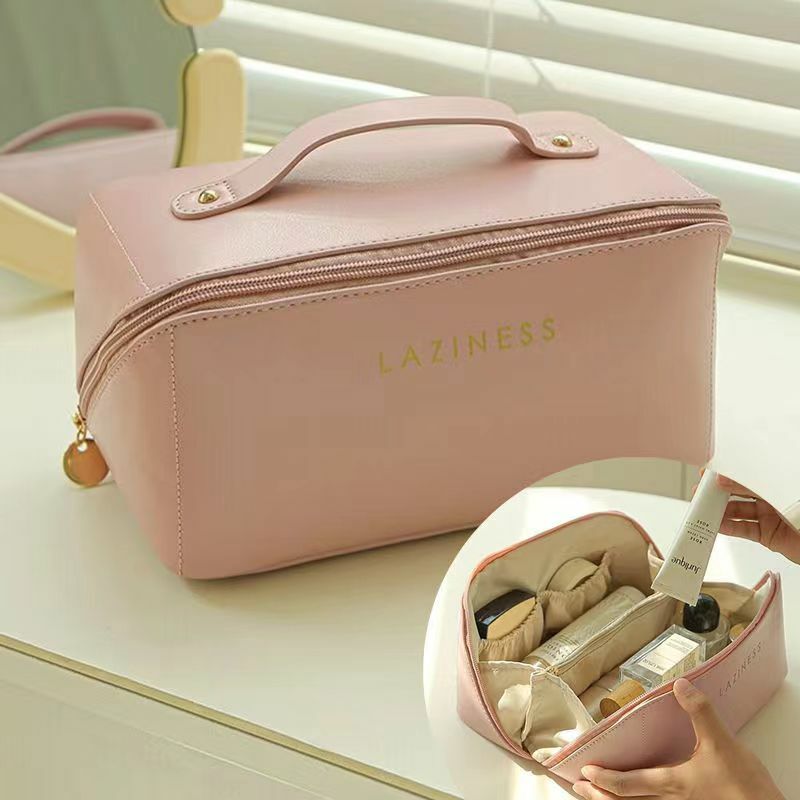 Fashion Ins Large-capacity Portable Women Cosmetic Bag Toiletries Organizer Female Storage Makeup Cases Fast Drop Shipping 2022