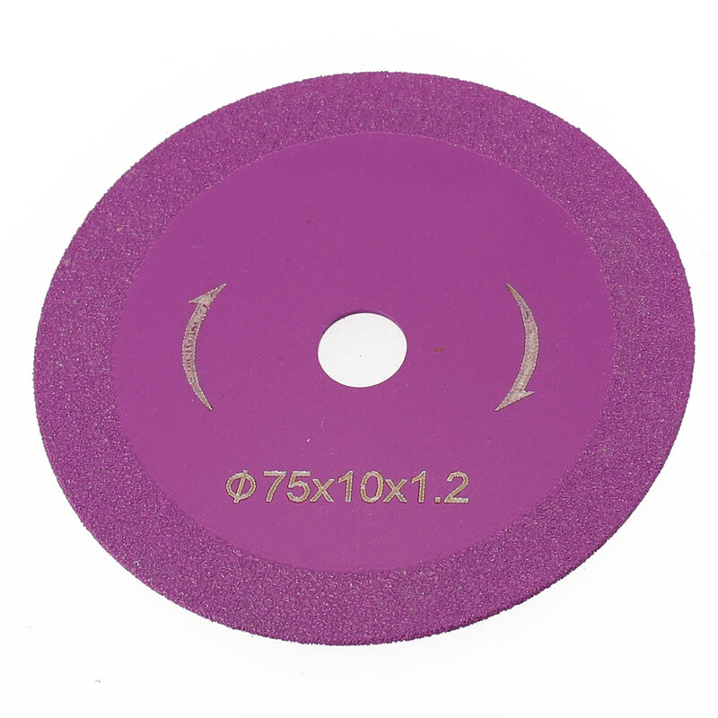 1pc 75mm Cutting Discs Diamond Marble Saw Blades Glass Jade Crystal Ceramic Tile Special Cutting Wheel For Angle Grinder Cutting